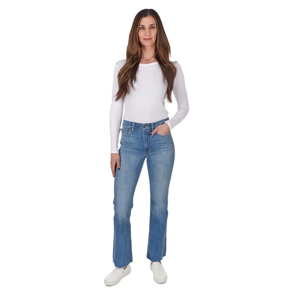 Hudson Women's Blair High Rise Bootcut
Crop Jeans